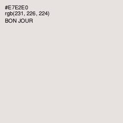 #E7E2E0 - Bon Jour Color Image